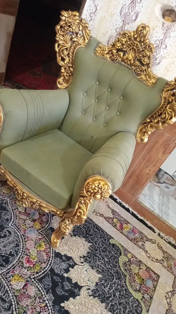 مبل سلطنتی|مبلمان خانگی و میز عسلی|زابل, |دیوار