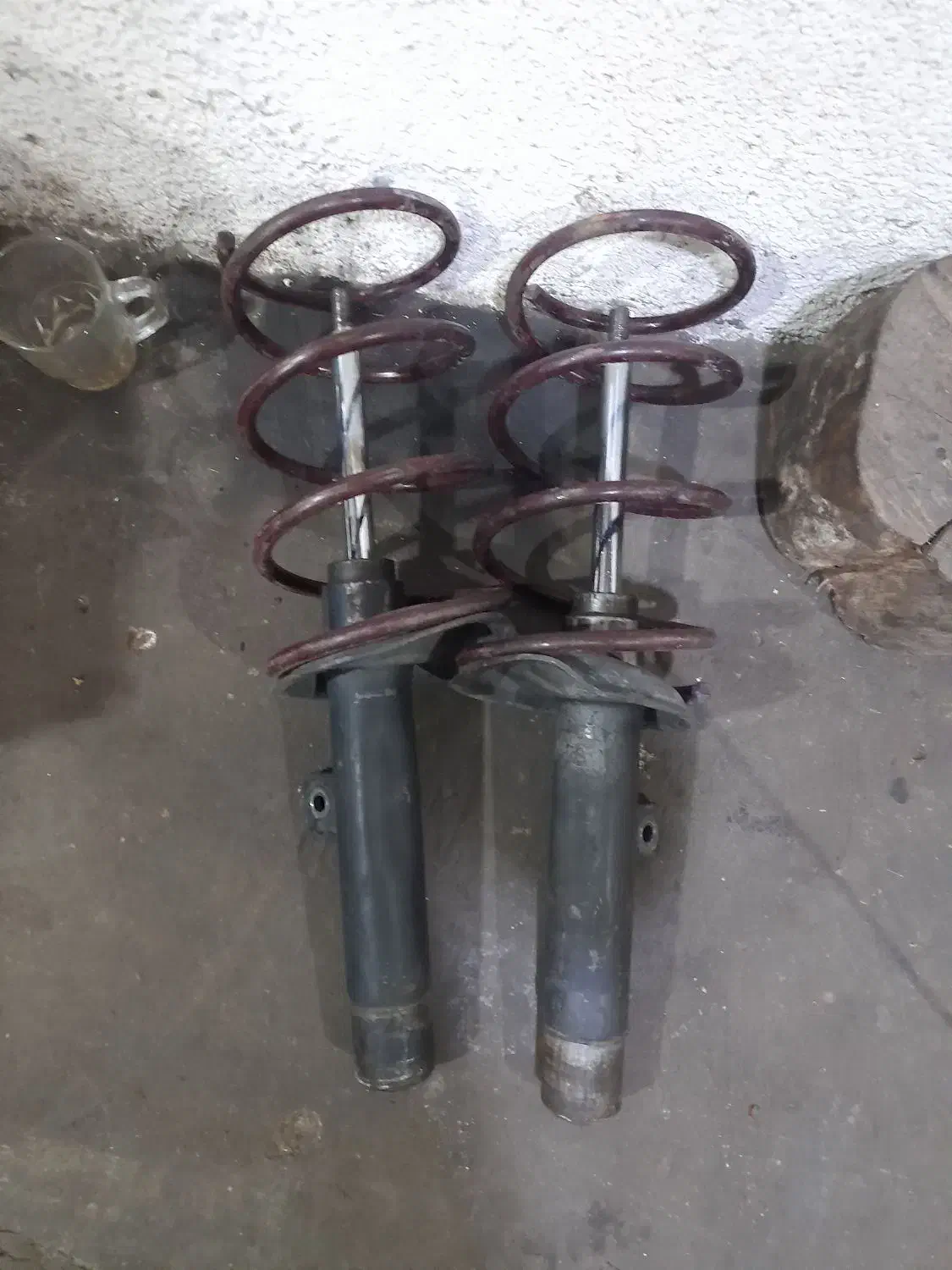 کمک پوسته کوتاه اسپرتی۲۰۶یا۲۰۷همراه فنر لول|قطعات یدکی و لوازم جانبی|آستانه اشرفیه, |دیوار