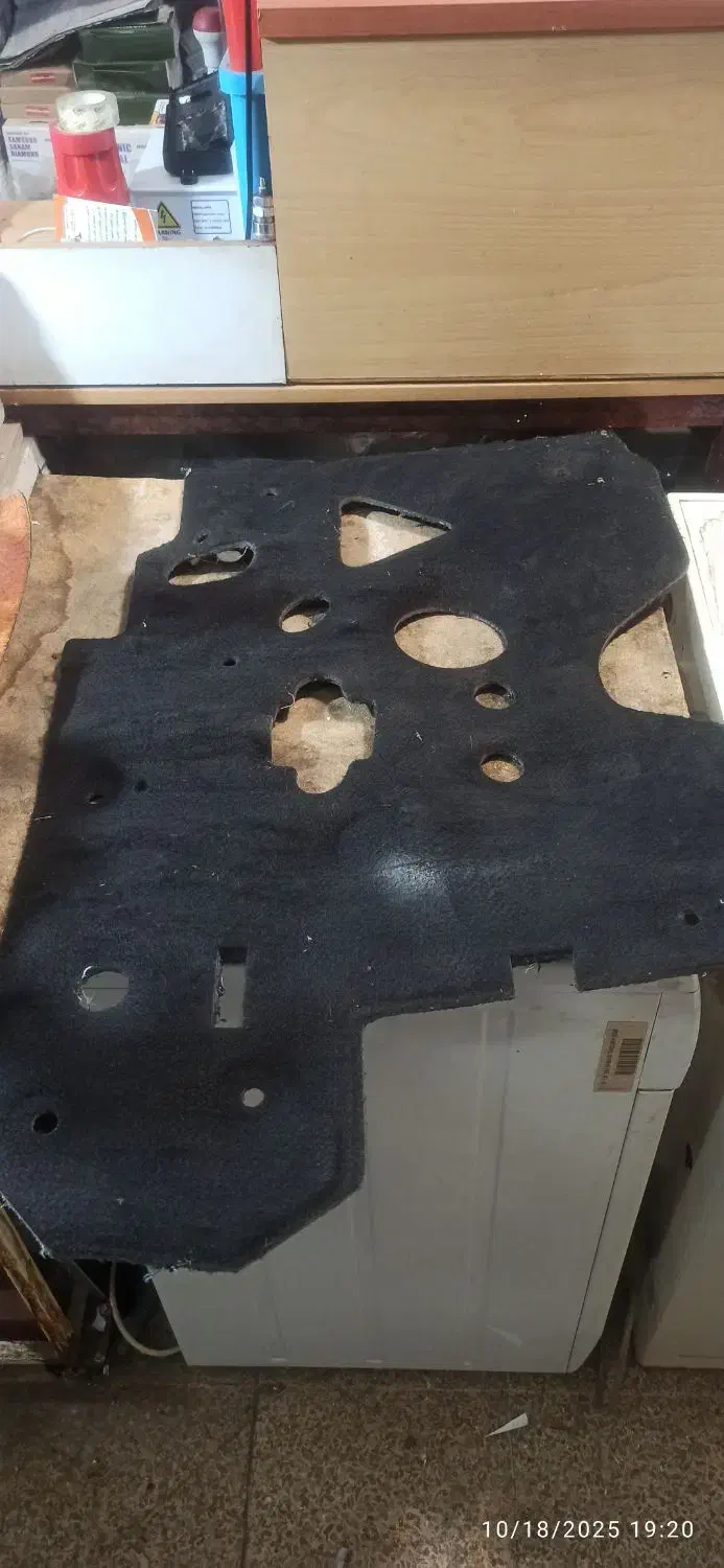 نمدی صدا گیر پشت موتور سمند و پژو|قطعات یدکی و لوازم جانبی|اهواز, کوی سعدی|دیوار