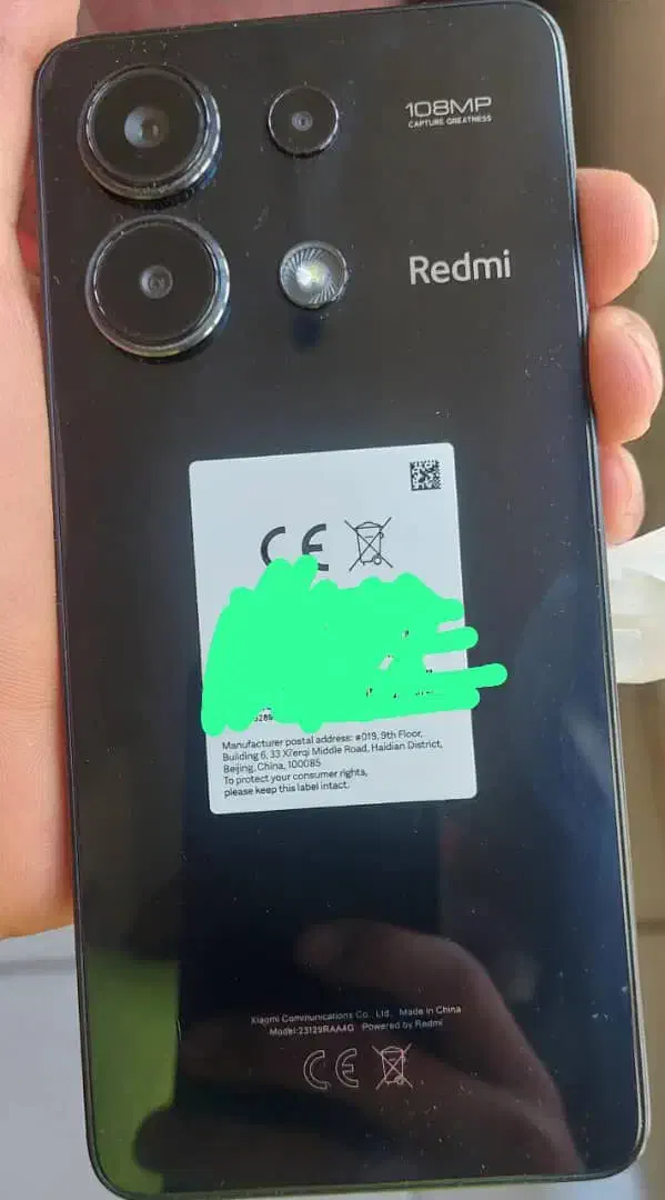 شیائومی Redmi Note 13 با حافظهٔ ۱۲۸ گیگابایت|موبایل|کرج, شاهین‌ویلا|دیوار
