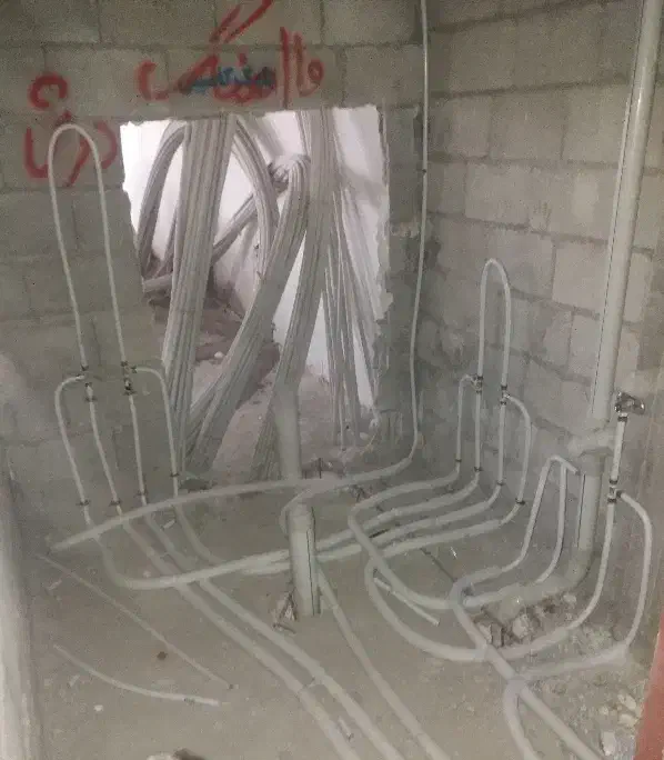 تاسیسات ساختمانی|خدمات پیشه و مهارت|کاشان, باغچه فیض|دیوار