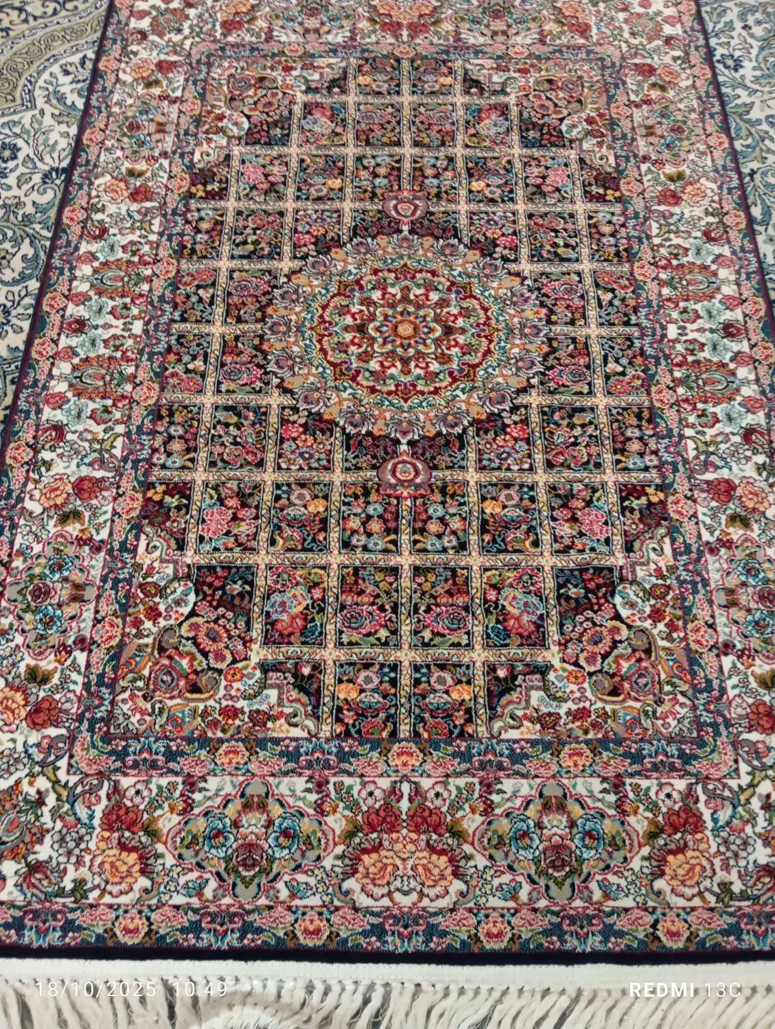 کناره طرح گلسا|فرش|زنجان, |دیوار