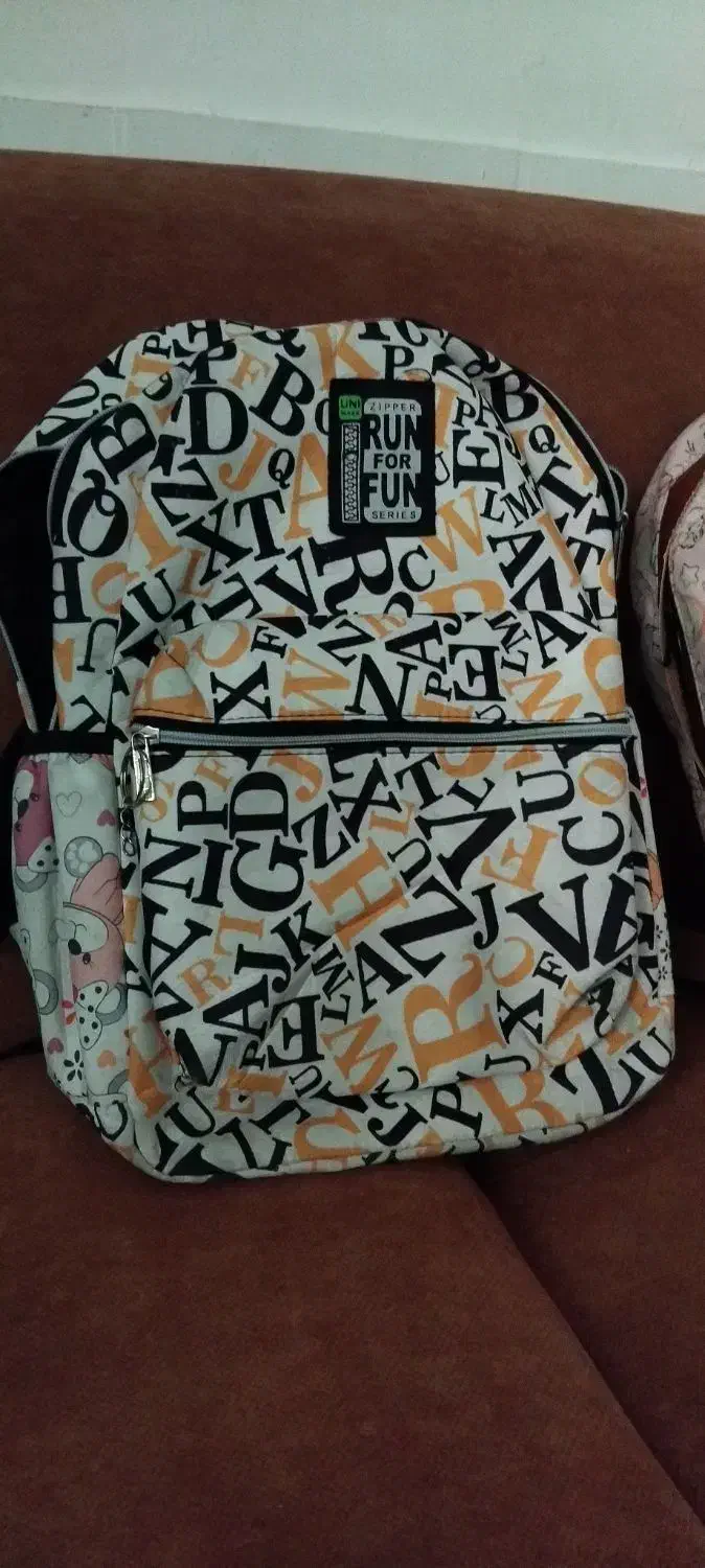 دو عدد کوله پشتی دخترانه سایز بزرگ با هم 300|کیف، کفش، کمربند|فولادشهر, B7|دیوار