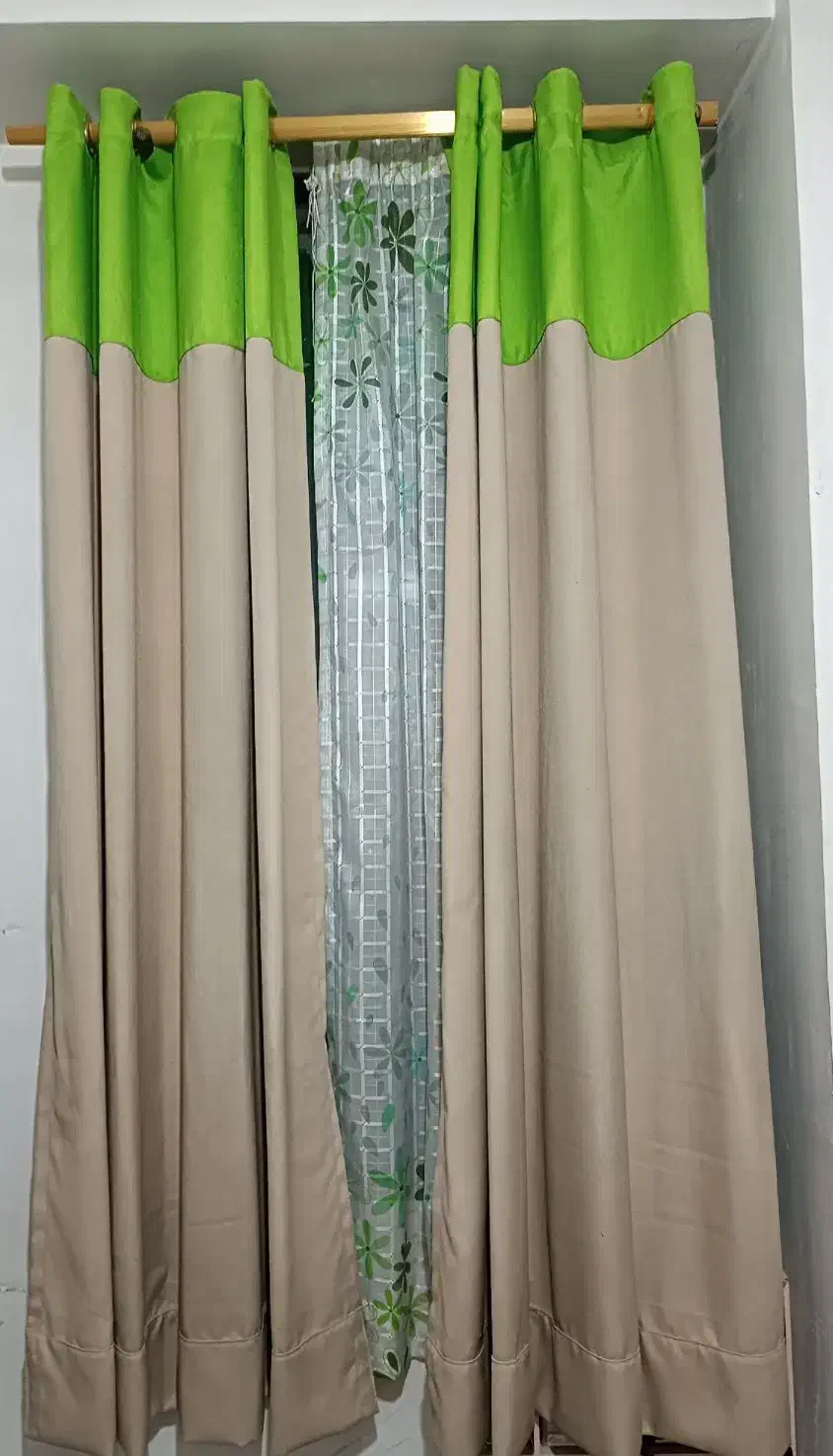 پرده اتاق خواب پانچی|پرده، رانر، رومیزی|گرمسار, |دیوار