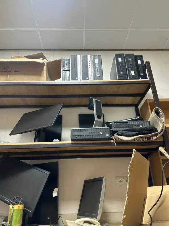 کیس و مانیتور استوک|رایانه رومیزی|کاشان, کارگر|دیوار