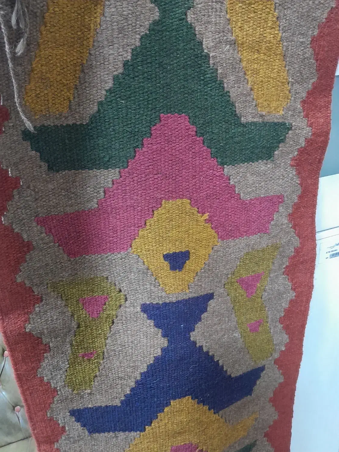 گلیم..پادری.مال شهرستان دست بافت همه رنگ|گلیم، جاجیم، گبه|قرچک, زیبا شهر|دیوار