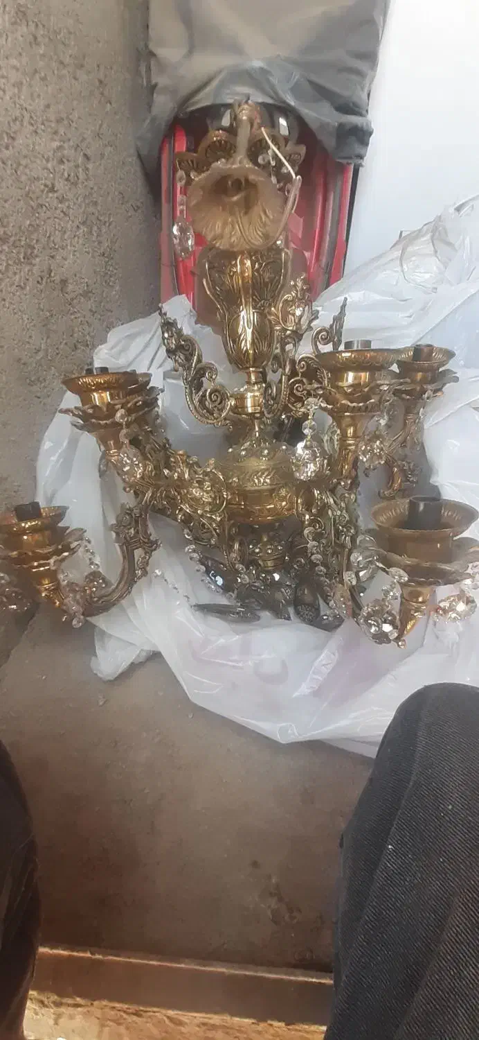 لوستر برنز|لوستر و چراغ آویز|کرج, گلشهر|دیوار