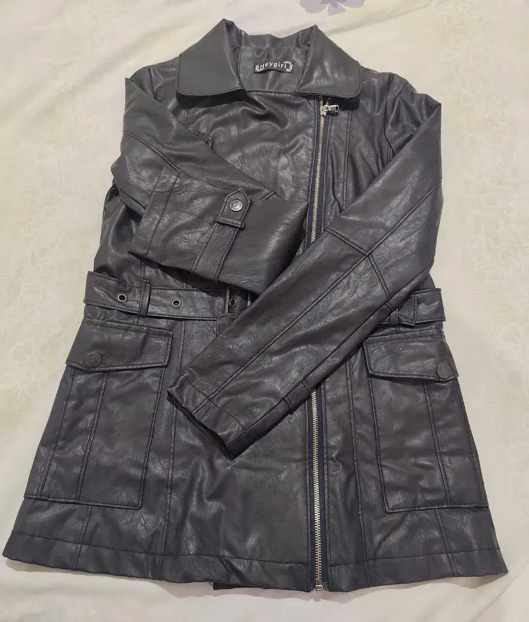 کاپشن چرم بلند|لباس|مرند, |دیوار