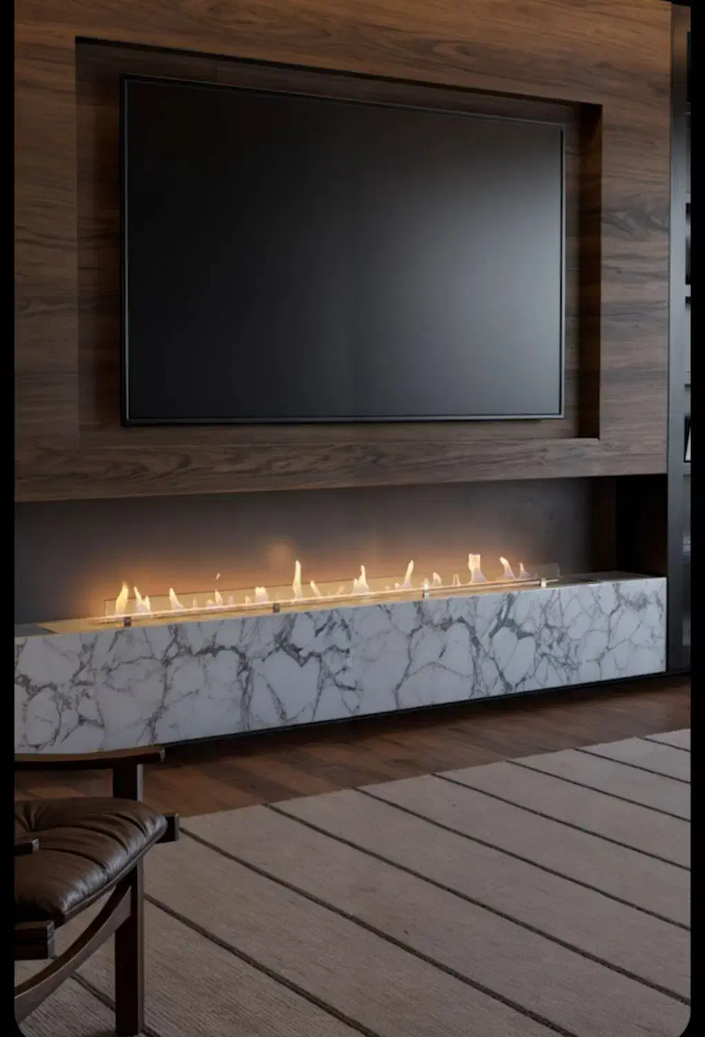 تی وال شومینه ای|خدمات پیشه و مهارت|ملایر, |دیوار