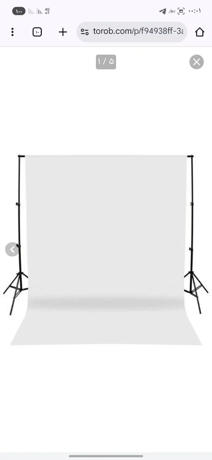 فون ( پرده ) تولید محتوا|دوربین عکاسی و فیلم‌برداری|لنجان, |دیوار