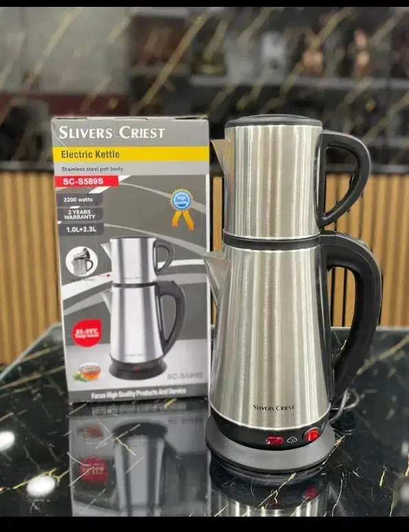 چای ساز راف استیل روهمی/راف المال/گرمکن دار|سماور، چای‌ساز، قهوه‌ساز|تهران, امین حضور|دیوار