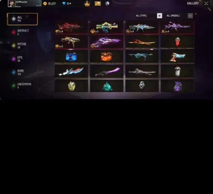 تو اکانت فری فایر فقط فقط طاق با اکانت کلش|کنسول، بازی ویدئویی و آنلاین|مشهد, درزآب|دیوار