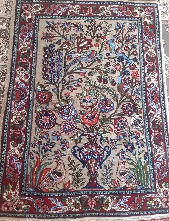 قالیچه دست باف|فرش|ایذه, |دیوار