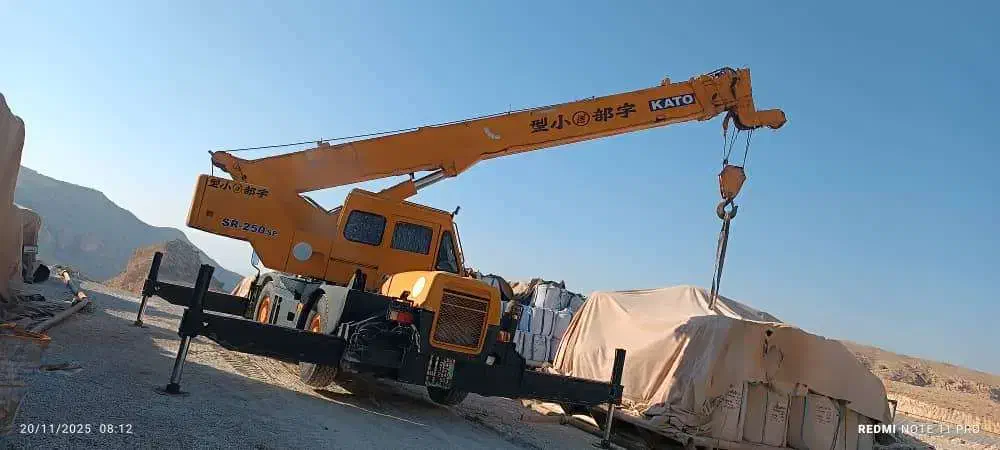 جرثقیل کاتو 25 تن کارگاهی|خودرو سنگین|خورموج, |دیوار