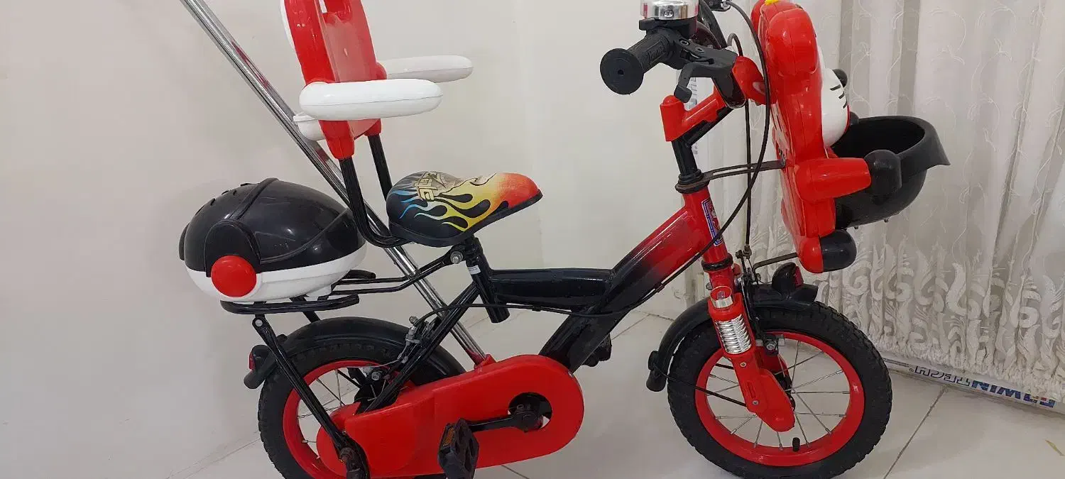 دوچرخه موزیکال دلفین سایز ۱۲|دوچرخه، اسکیت، اسکوتر|بندر کنگان, |دیوار