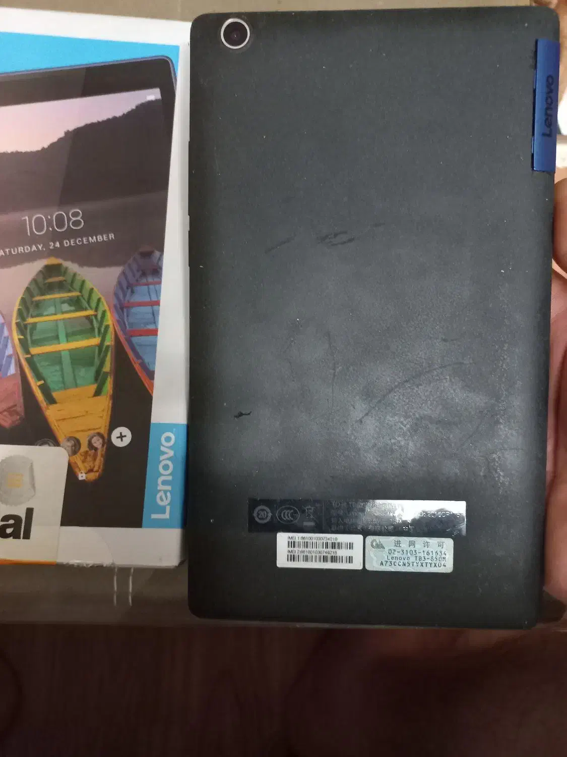 تبلت لنوو ۸ tab3اینچ|تبلت|قائم‌شهر, |دیوار