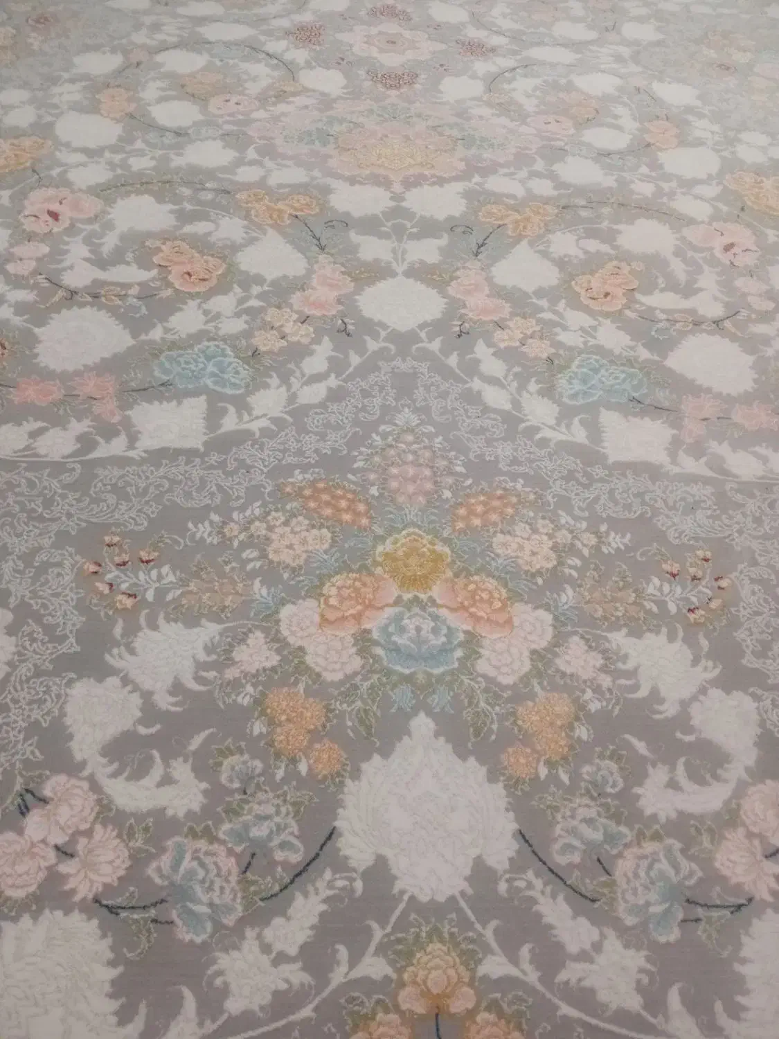 یک تخته فرش۹متری۱۵۰۰شانه نوطرح افشان تمام نخ|فرش|ری, شهید بهشتی|دیوار