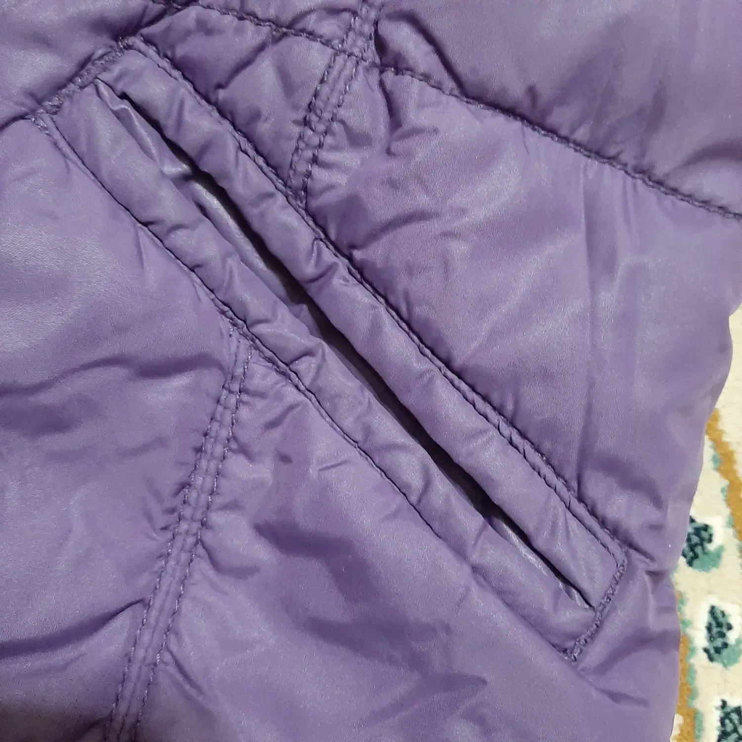 کاپشن پالتو پفی بنفش دخترانه H&M|لباس|تهران, ارامنه|دیوار