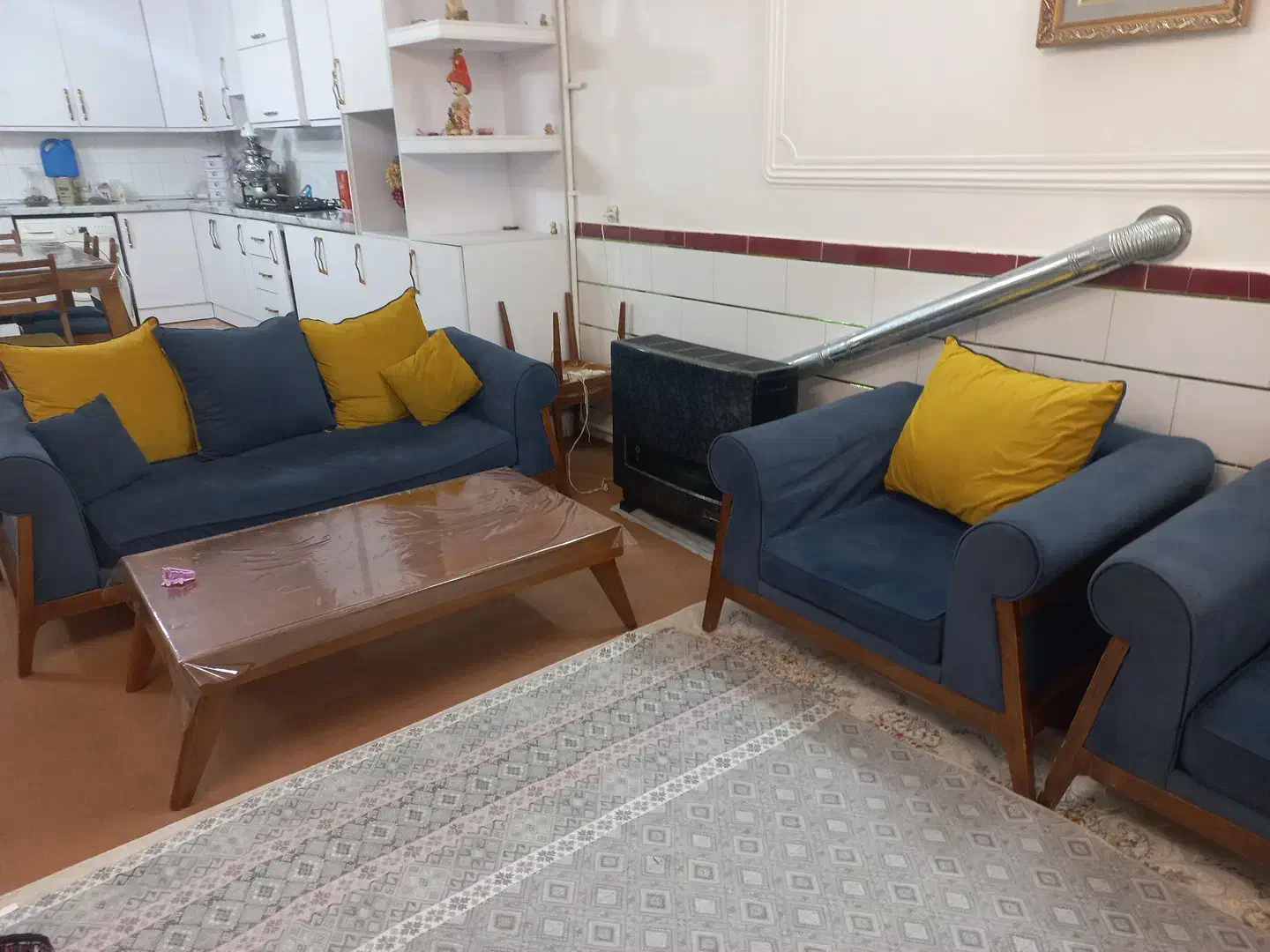 مبل ۹نفره  میزتلویزیون|مبلمان خانگی و میز عسلی|نظرآباد, نظرآباد|دیوار