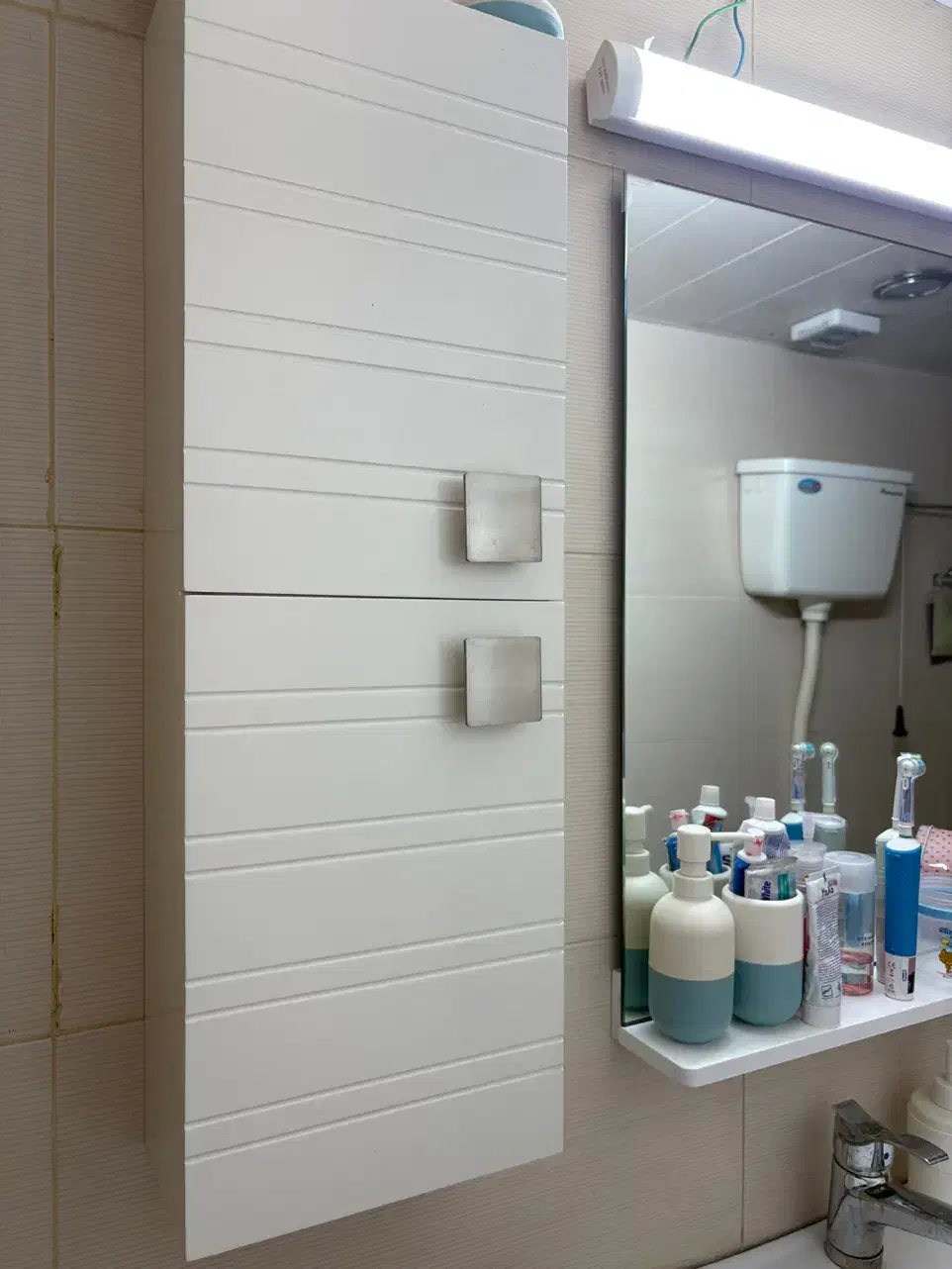 روشویی حمام و دستشویی با کابین و آینه|لوازم سرویس بهداشتی|کرمان, |دیوار