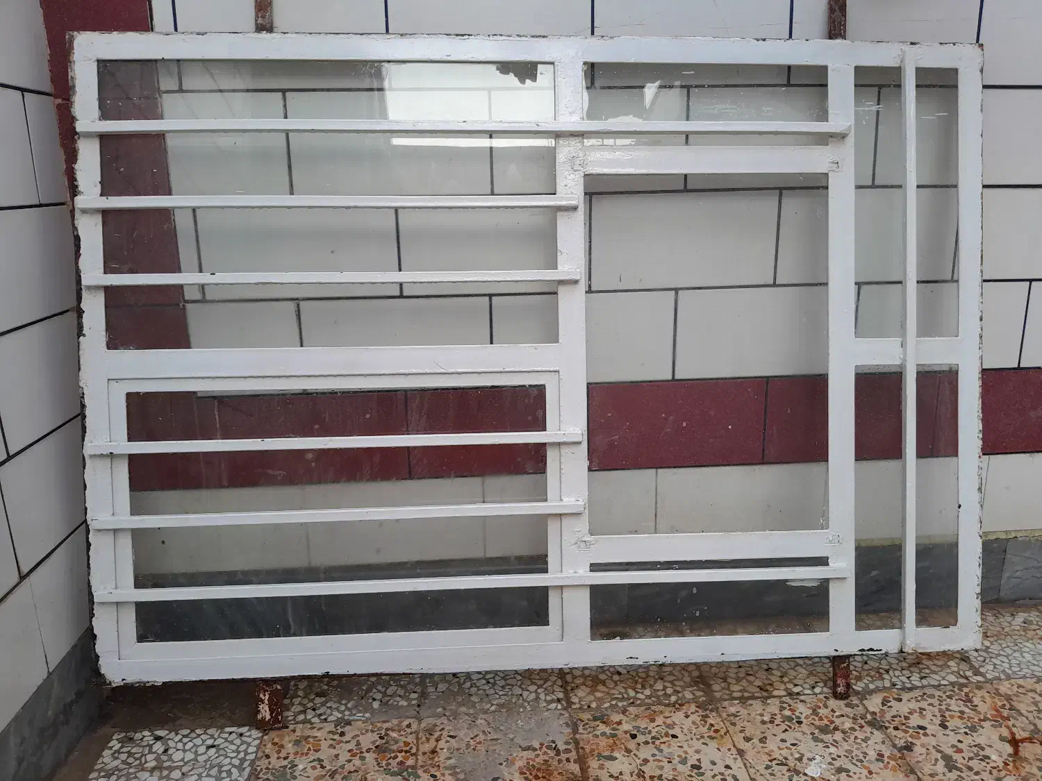 پنجره آهنی|مصالح و تجهیزات ساختمان|اهواز, پردیس دو|دیوار