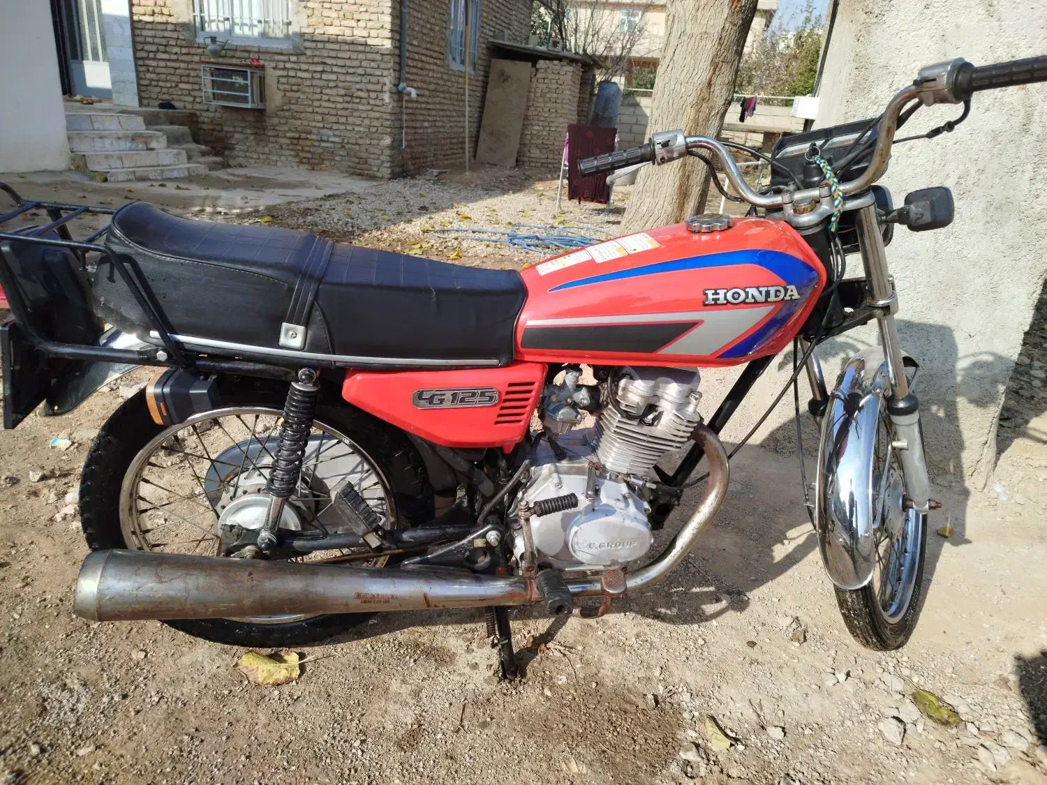 موتور ۱۲۵ مزایده‌ای|موتورسیکلت|گنبد کاووس, |دیوار