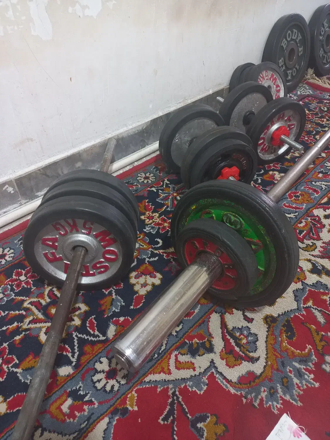 دمبل،هالتر و وزنه صفحه|تجهیزات ورزشی|اسلامشهر, شهرک قائمیه|دیوار