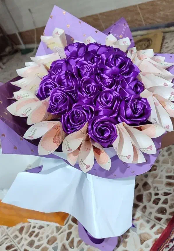 گل روبانی|گل مصنوعی|بهبهان, |دیوار