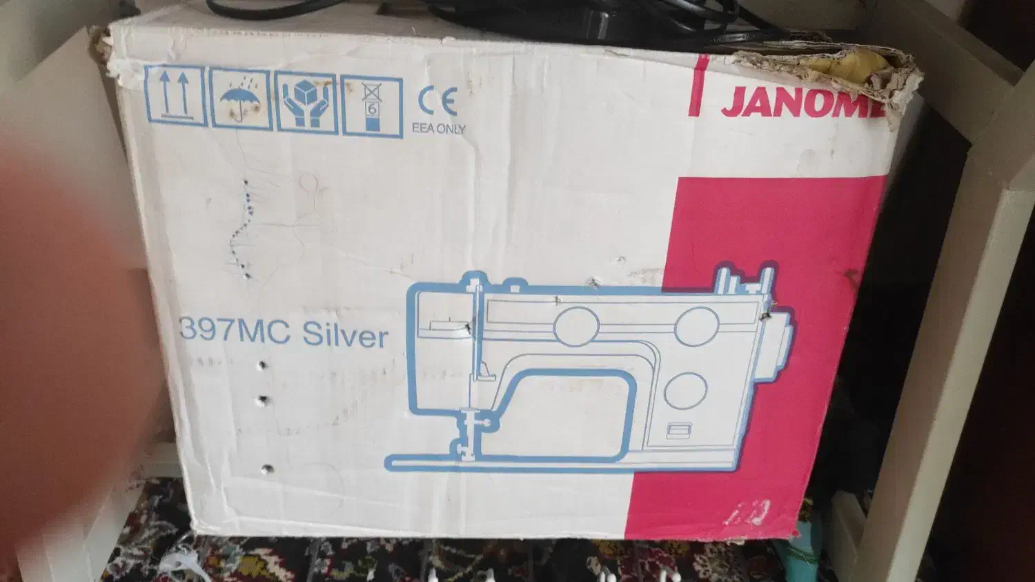 فروش چرخ ژانومه مدل 397|چرخ خیاطی و ریسندگی|ساری, |دیوار