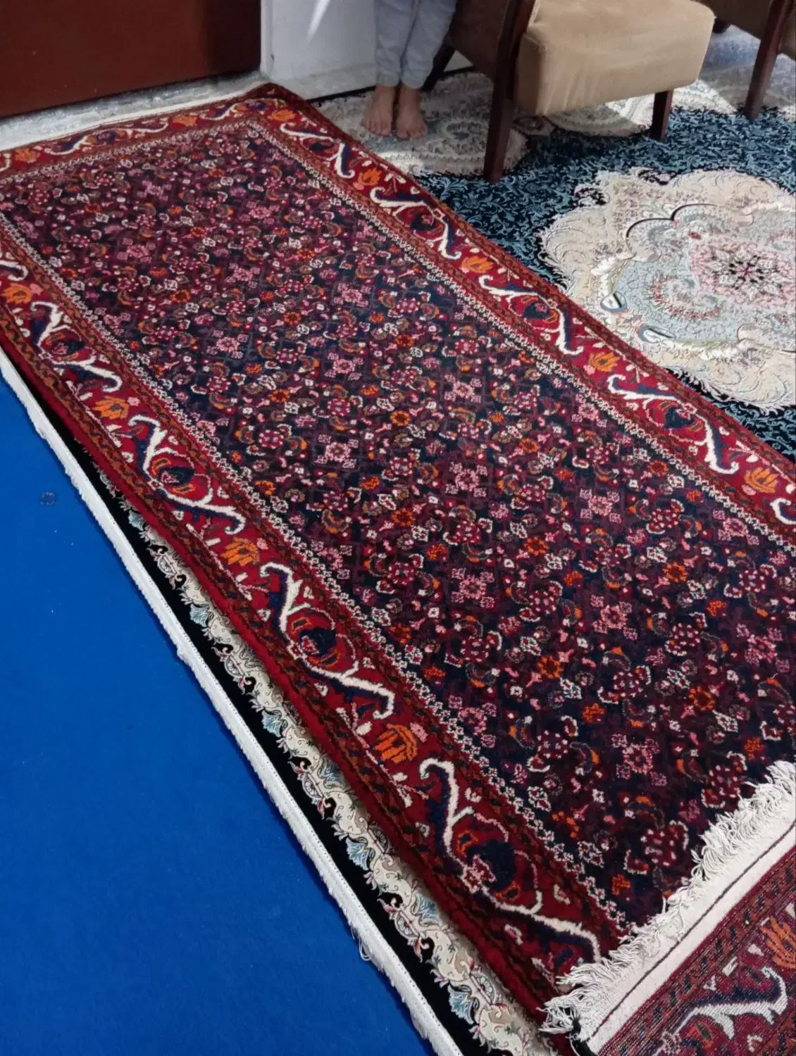 حراج فرش دستبافت،فلاسک،خرد کن دستی،کاسه بلور،آسیاب|فرش|گلستان (تهران), |دیوار