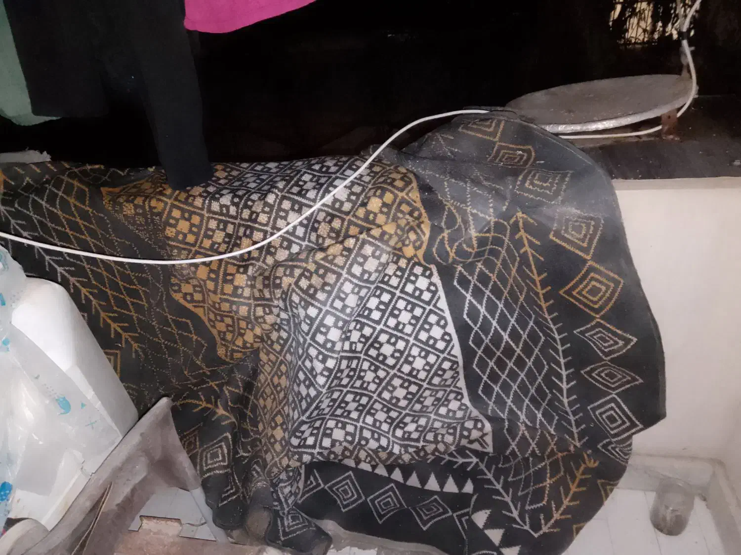 فرش|فرش|کیش, |دیوار