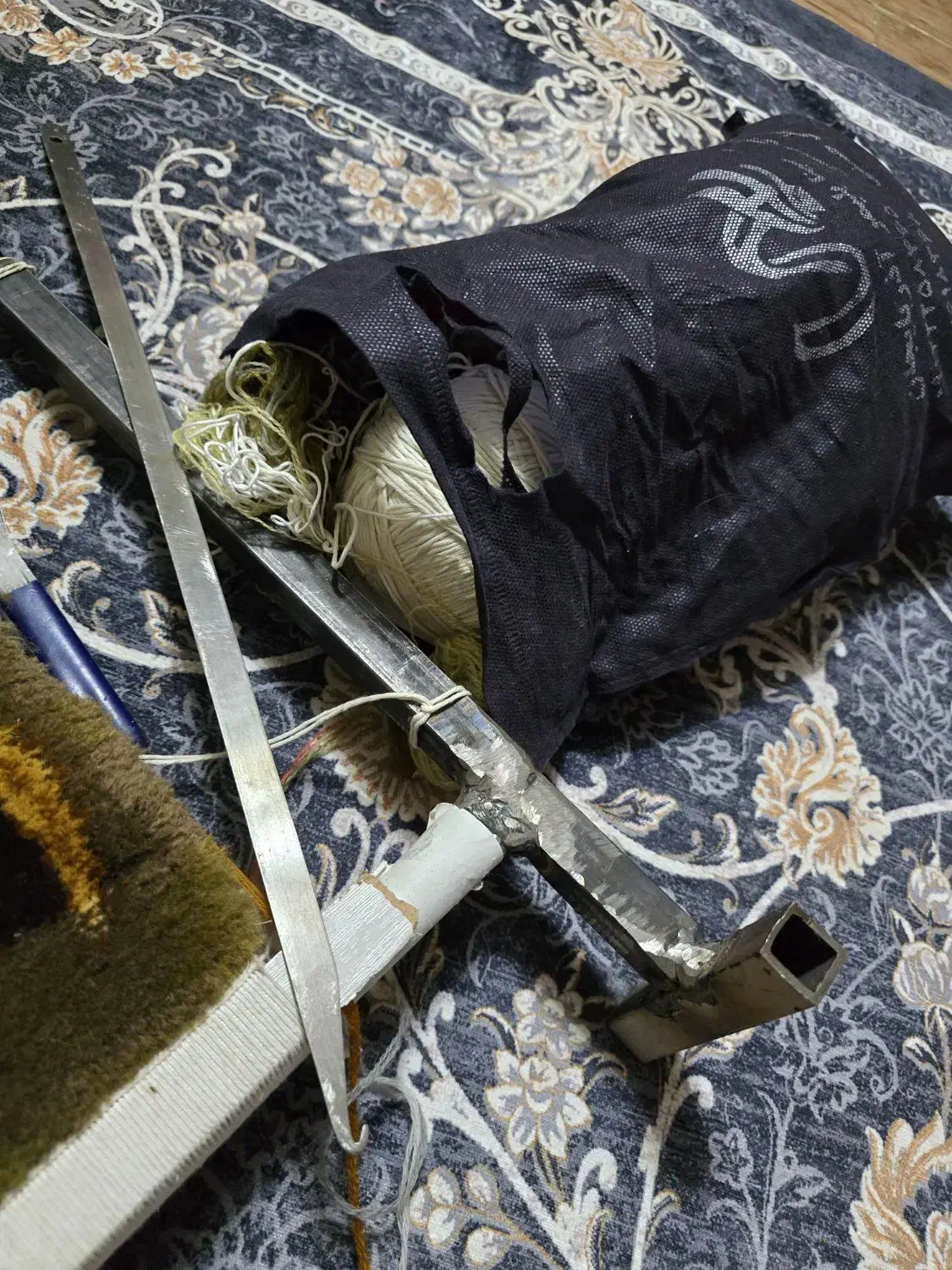 دار قالی کامل|گلیم، جاجیم، گبه|کرج, کلاک نو|دیوار