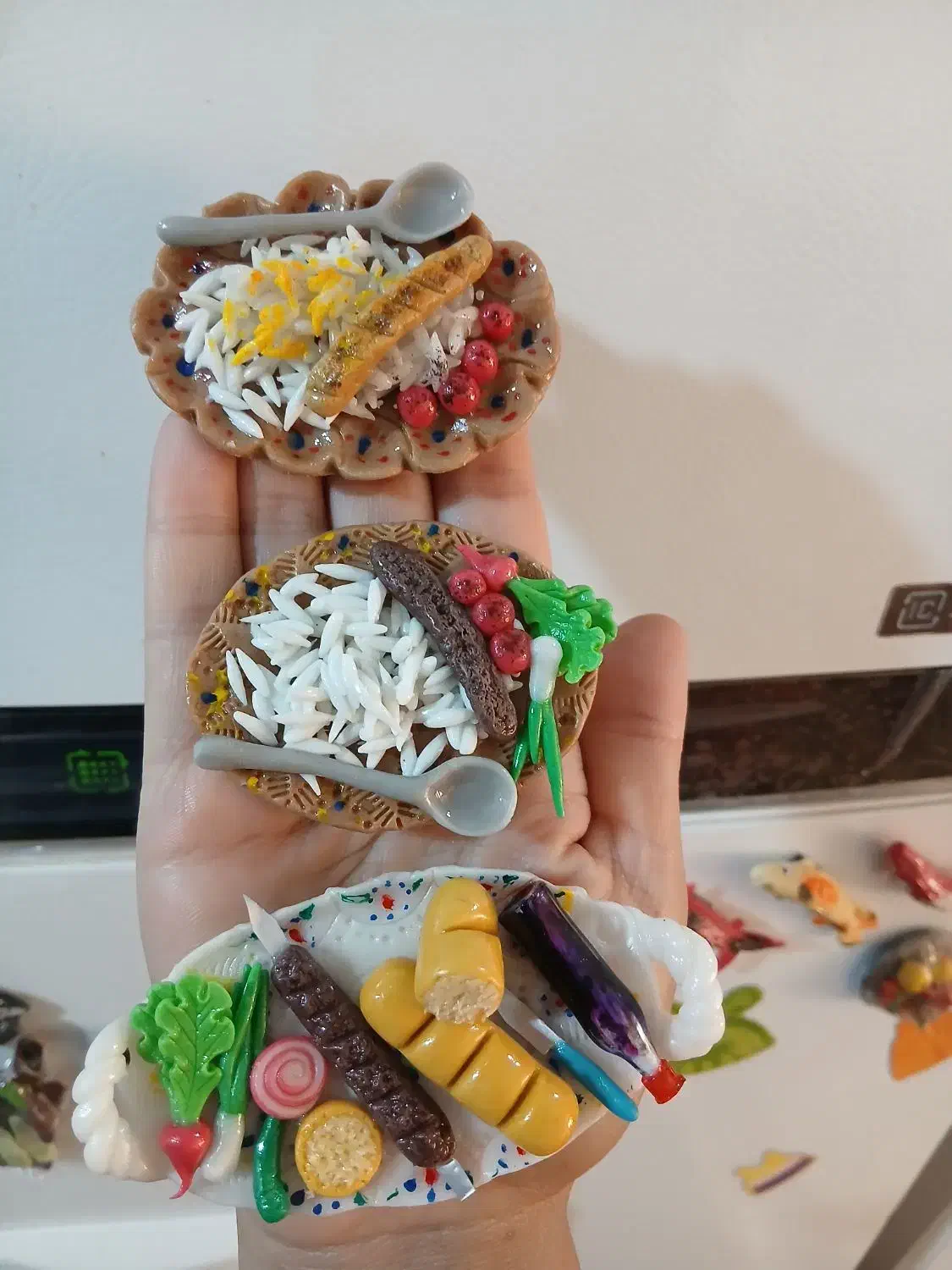 مگنت منیاتوری یخچال|صنایع دستی و سایر لوازم تزئینی|یاسوج, |دیوار