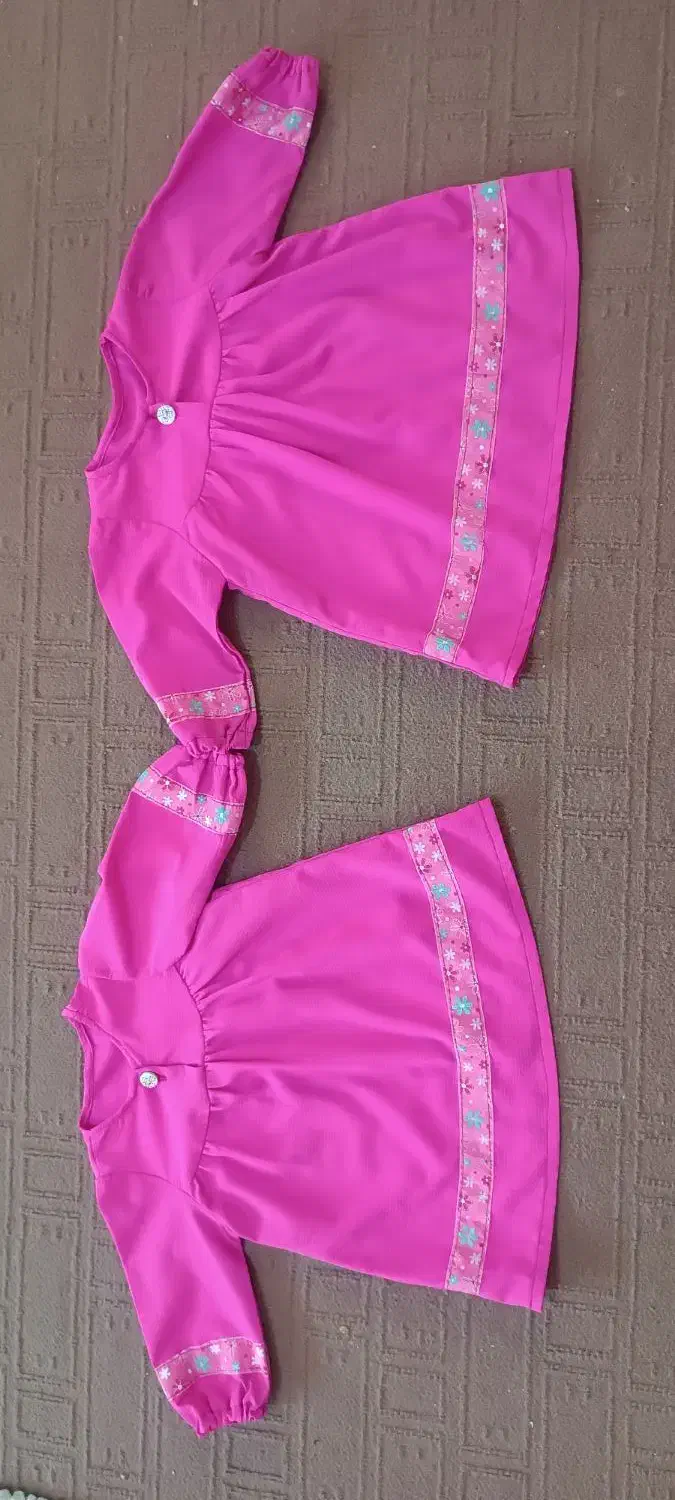 لباس دوقلو دختر|کفش و لباس بچه|آزادشهر, |دیوار