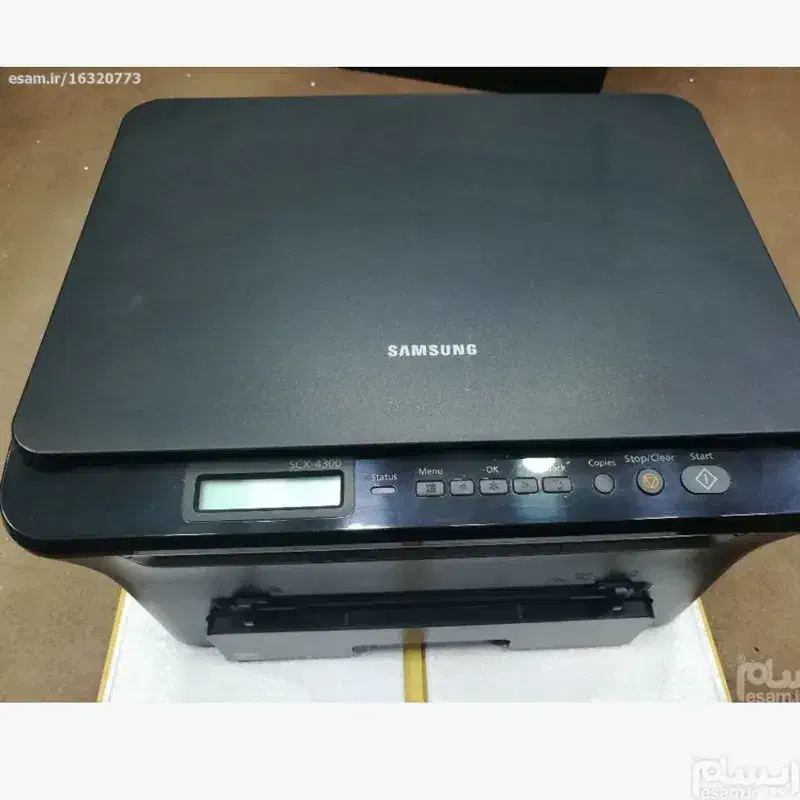 پرینتر سه کاره لیزری 4300 سامسونگ کارکرده تمیز|پرینتر، اسکنر، کپی، فکس|رباطکریم, رباطکریم|دیوار