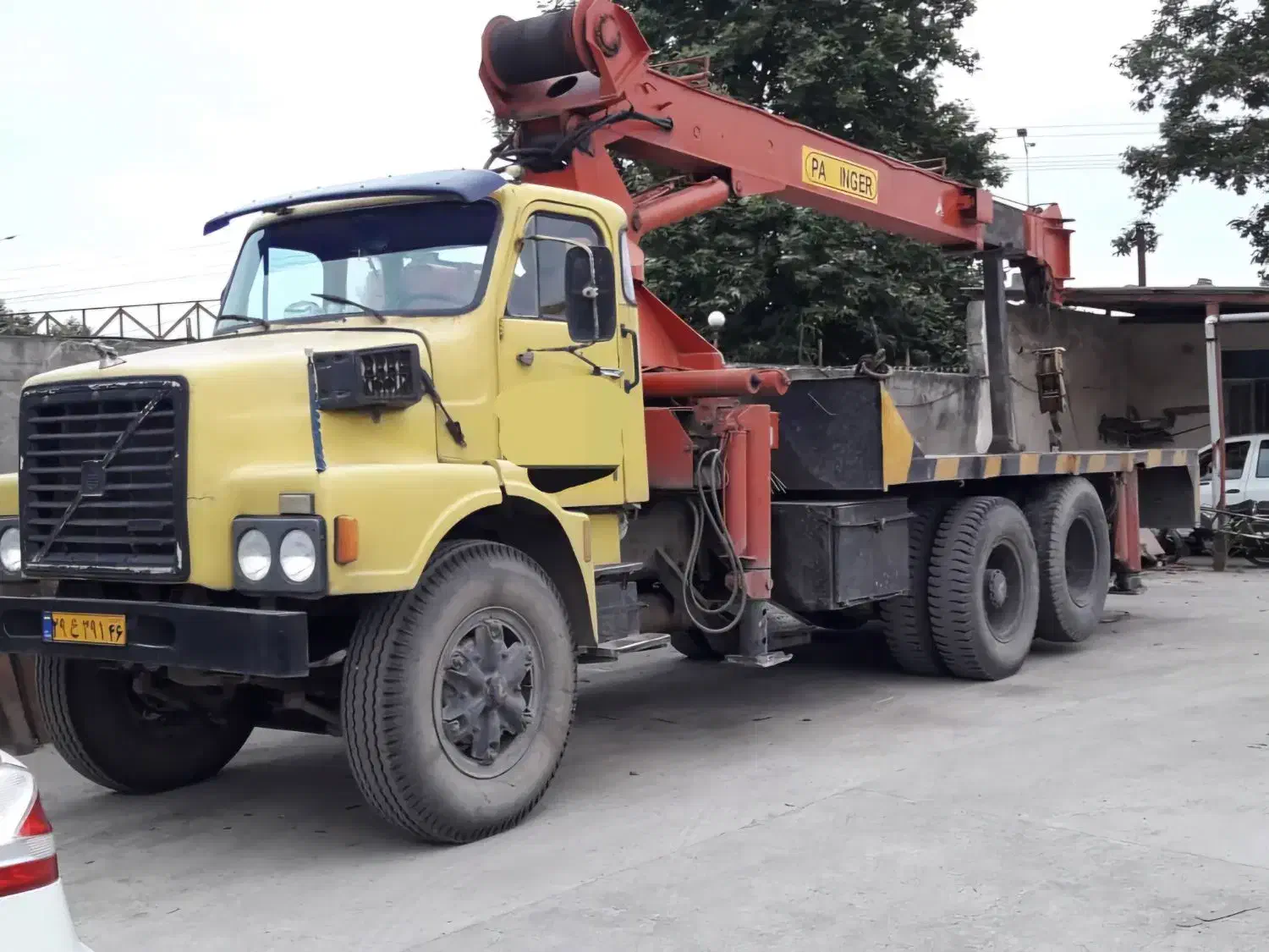 جرثقیل ولوو ۱۰ تن پافینگر|خودرو سنگین|آستارا, |دیوار