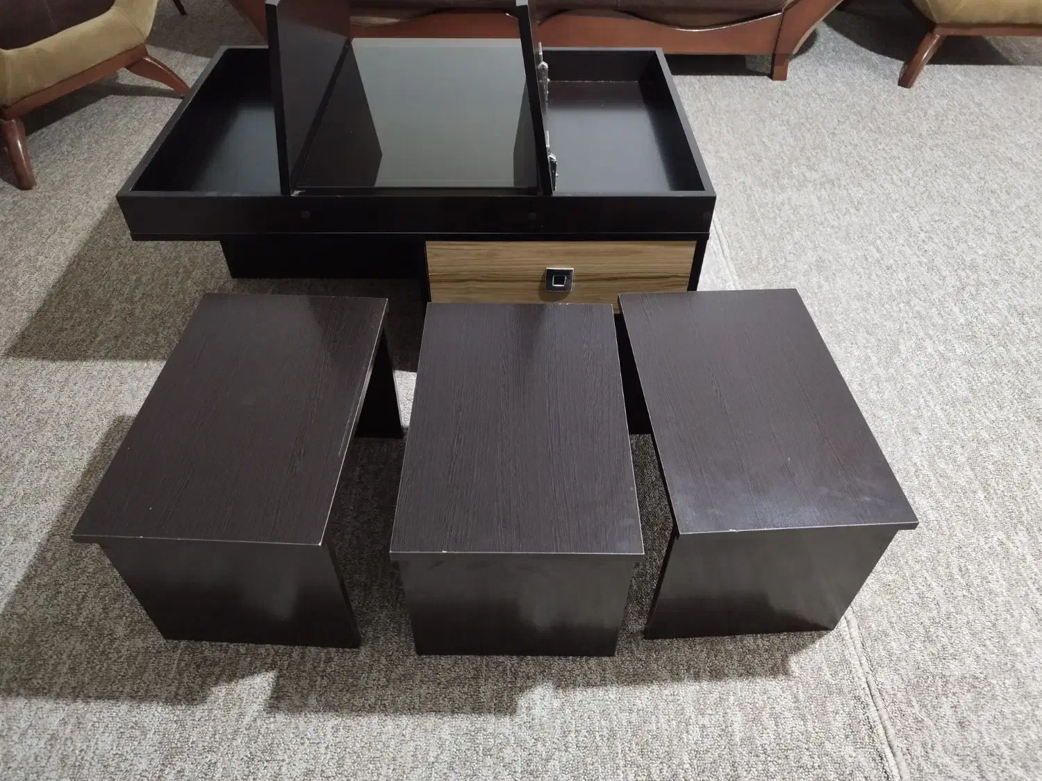 میز جلو مبلی و عسلی|مبلمان خانگی و میز عسلی|شوش, |دیوار