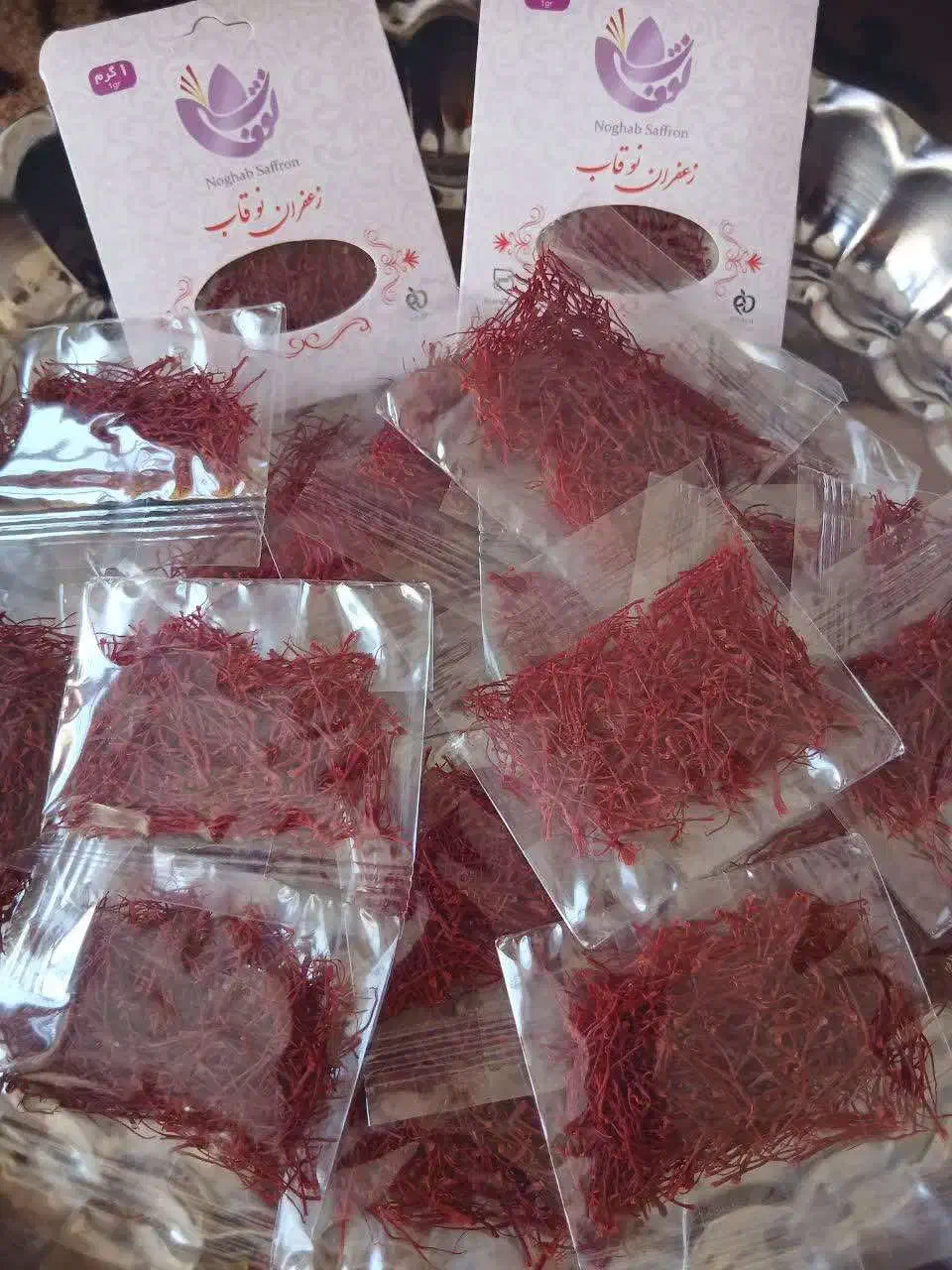 زعفران نگین طبیعی خشک ،عیار بالا|خوردنی و آشامیدنی|قم, شهرک مهدیه|دیوار