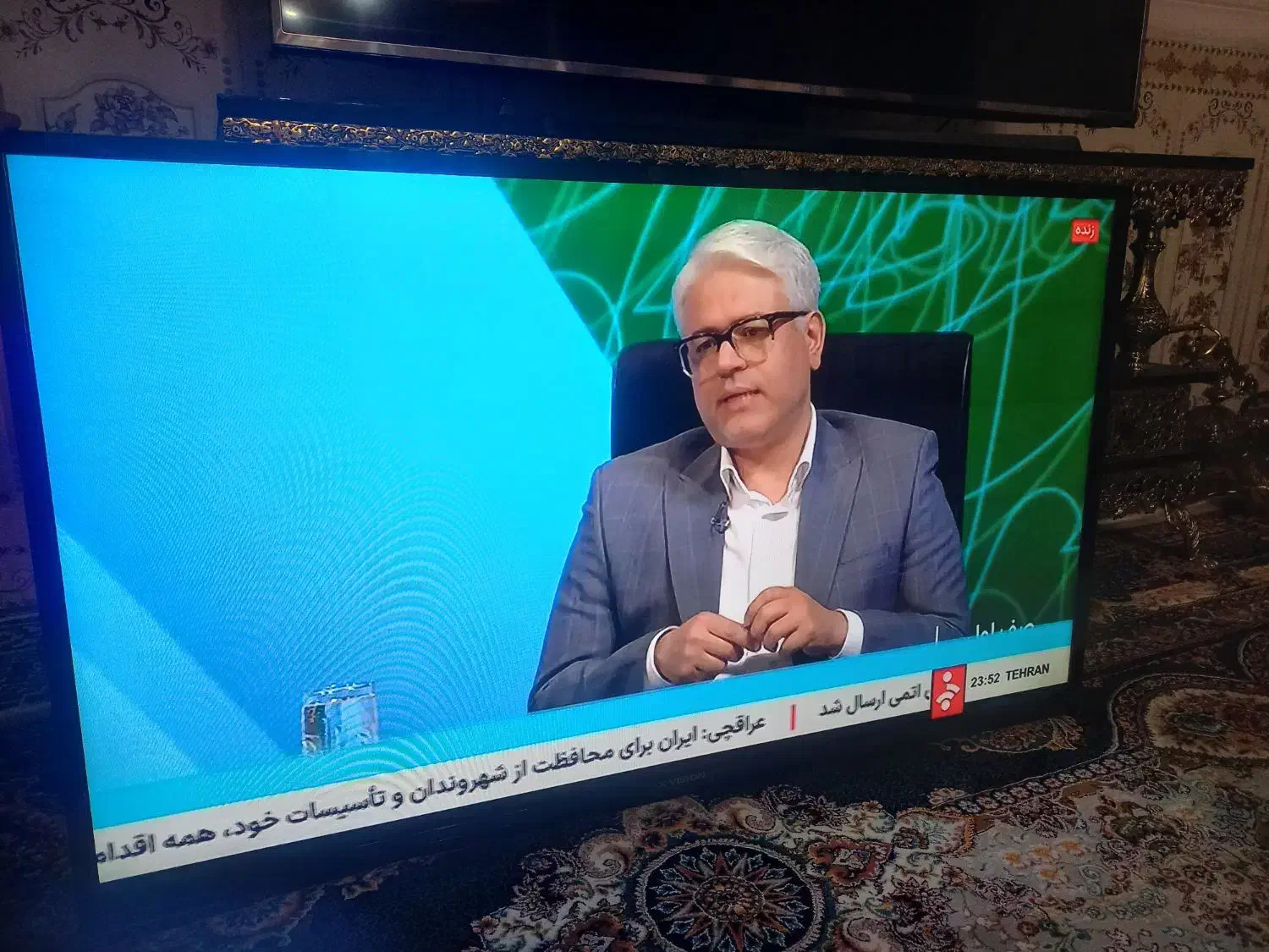 تلوزیونLEDایکس ویژن ۴۳|تلویزیون و پروژکتور|بروجرد, |دیوار