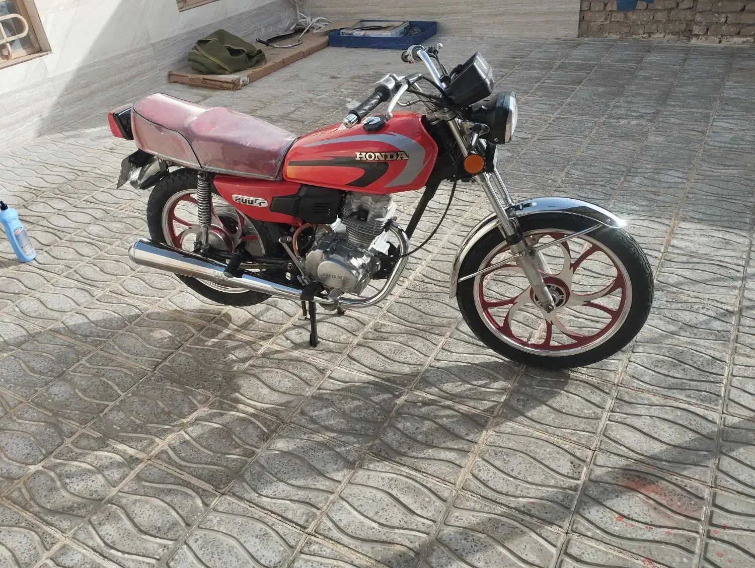 موتور ایرانا مدل ۸۵ پلاک ملی با یک سال بیمه|موتورسیکلت|بیرجند, |دیوار