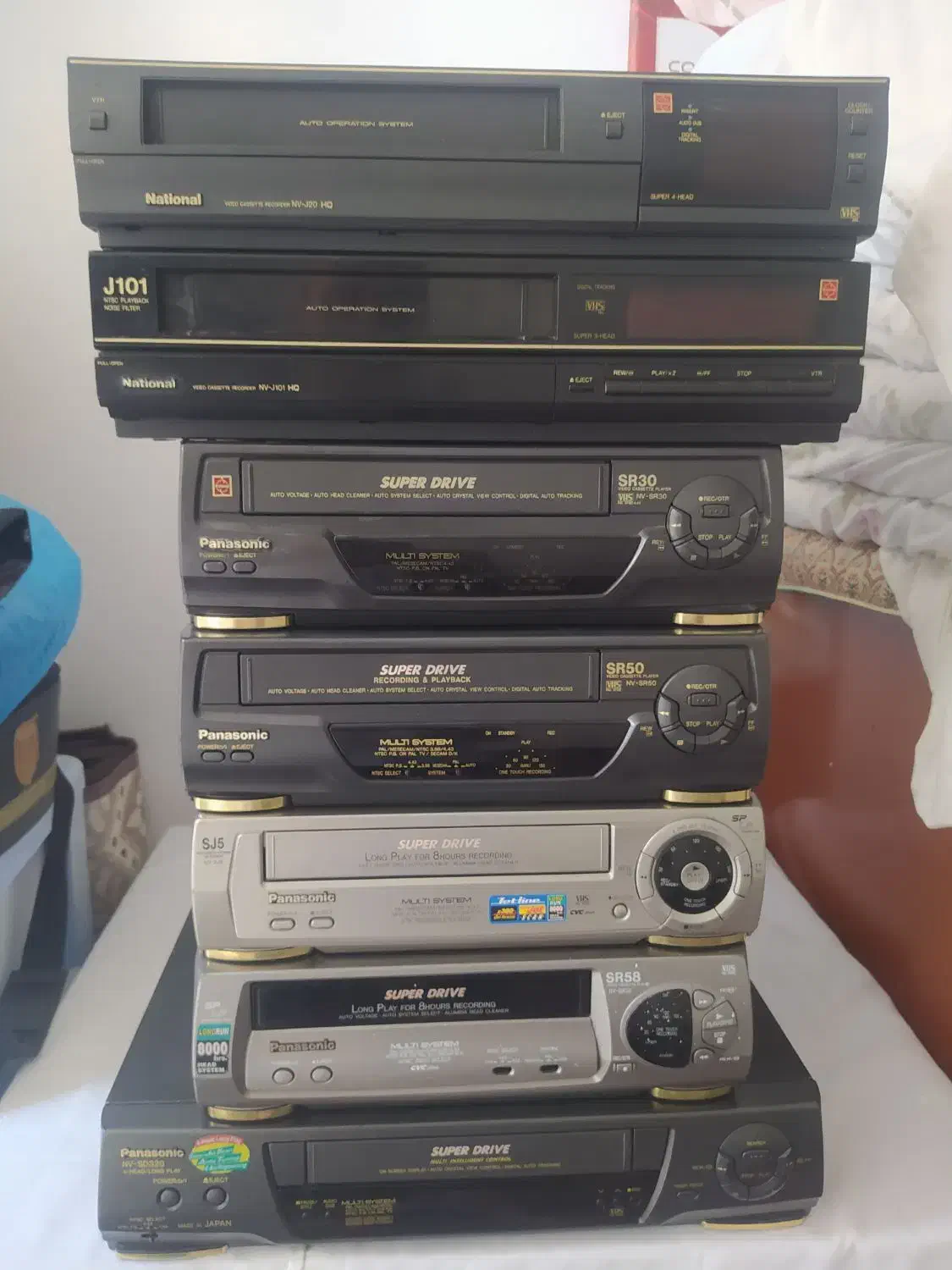 ویدیو ناسیونال پاناسونیک الجی شارپ توشیبا سامسونک|پخشکننده DVD و ویدیو|سنندج, |دیوار