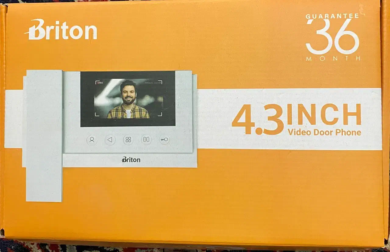 گوشی ایفون تصویری برایتون BAM-4320|دوربین مداربسته|تبریز, |دیوار