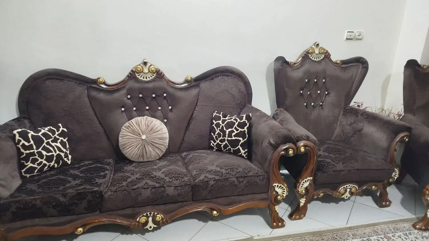 مبل استیل راحتی  تمیز|مبلمان خانگی و میز عسلی|اندیشه, اندیشه فاز ۱|دیوار