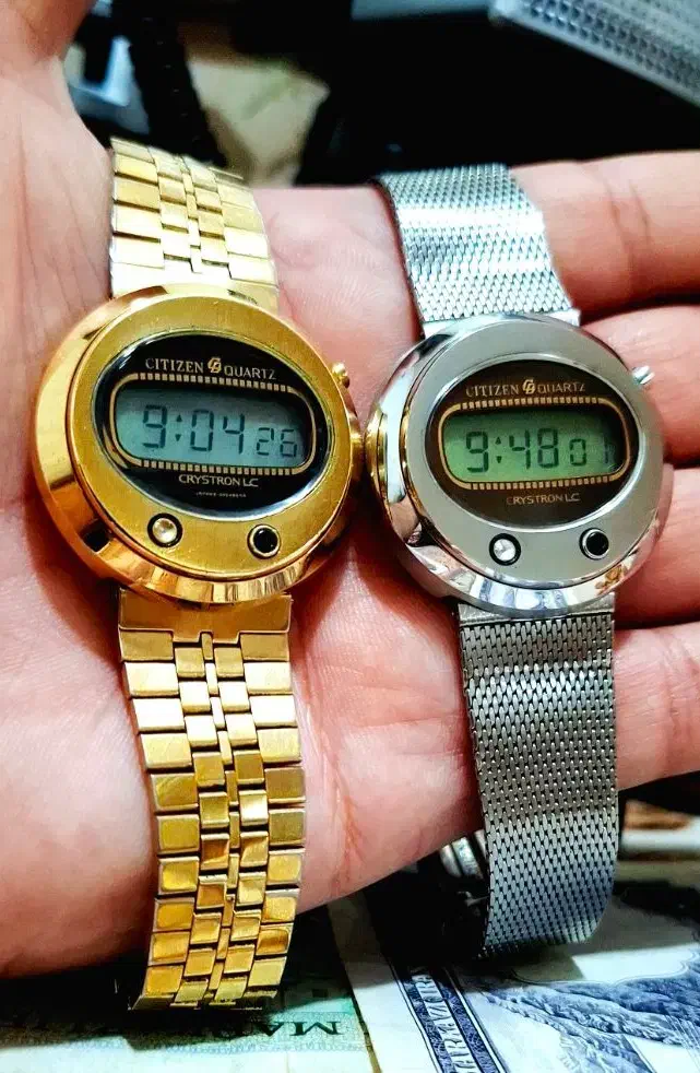 سیتیزن کریسترون ال سی ژاپنی دقلو کلکسیونی دهه ۷۰|ساعت|تهران, آذربایجان|دیوار