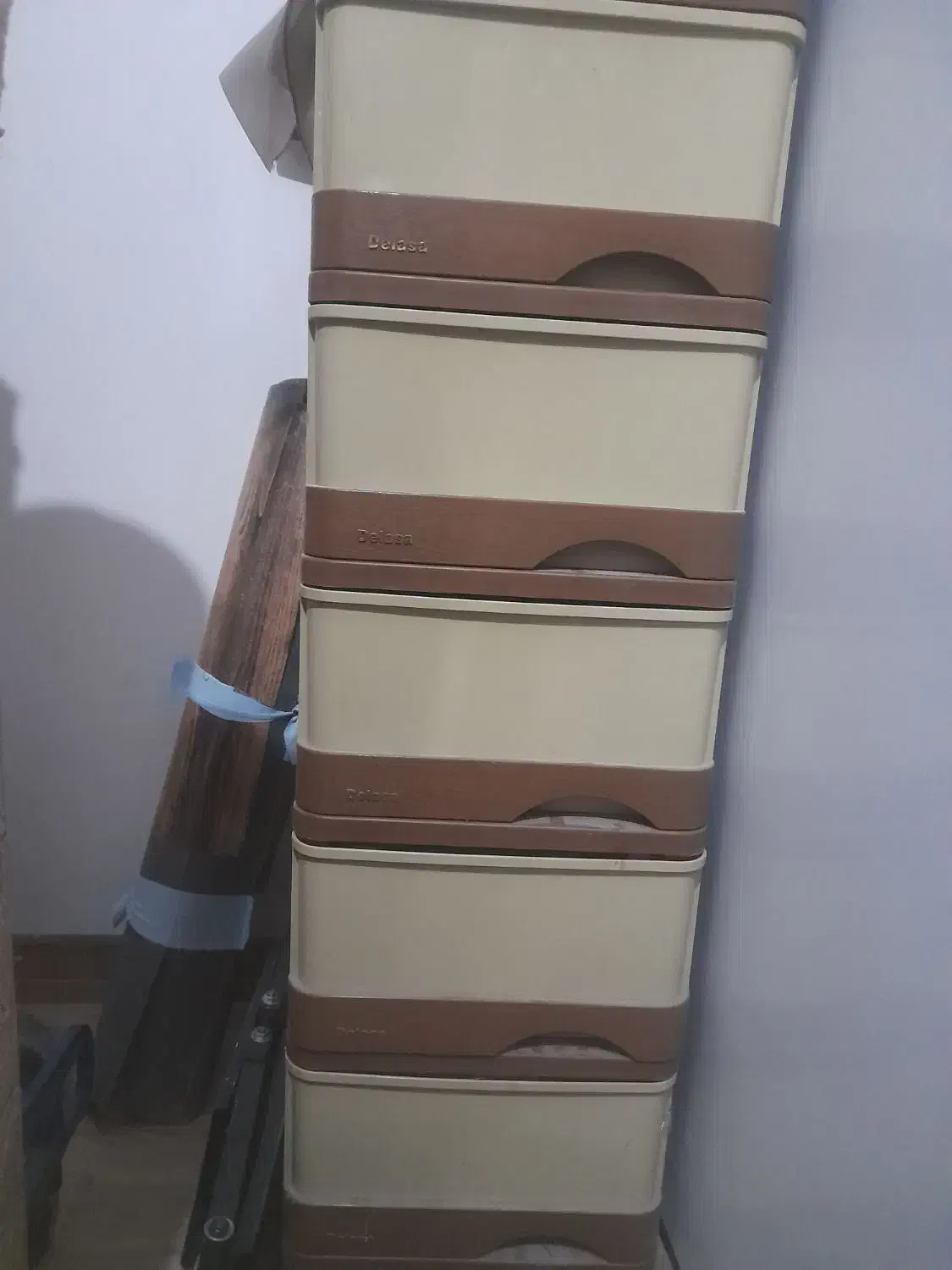 دراور پلاستیکی ۵ کشو|جاکفشی، کمد، دراور|قم, حاج زینل|دیوار