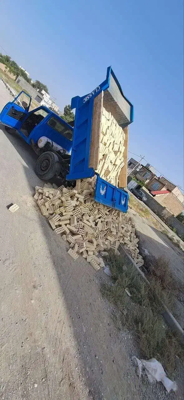 ارسال مستقیم بلوکه سفال و آجر ده سوراخ از کارخانه|مصالح و تجهیزات ساختمان|مشهد, بهمن|دیوار