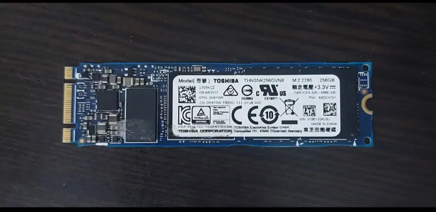 SSD M2 Toshiba|قطعات و لوازم جانبی رایانه|تبریز, |دیوار