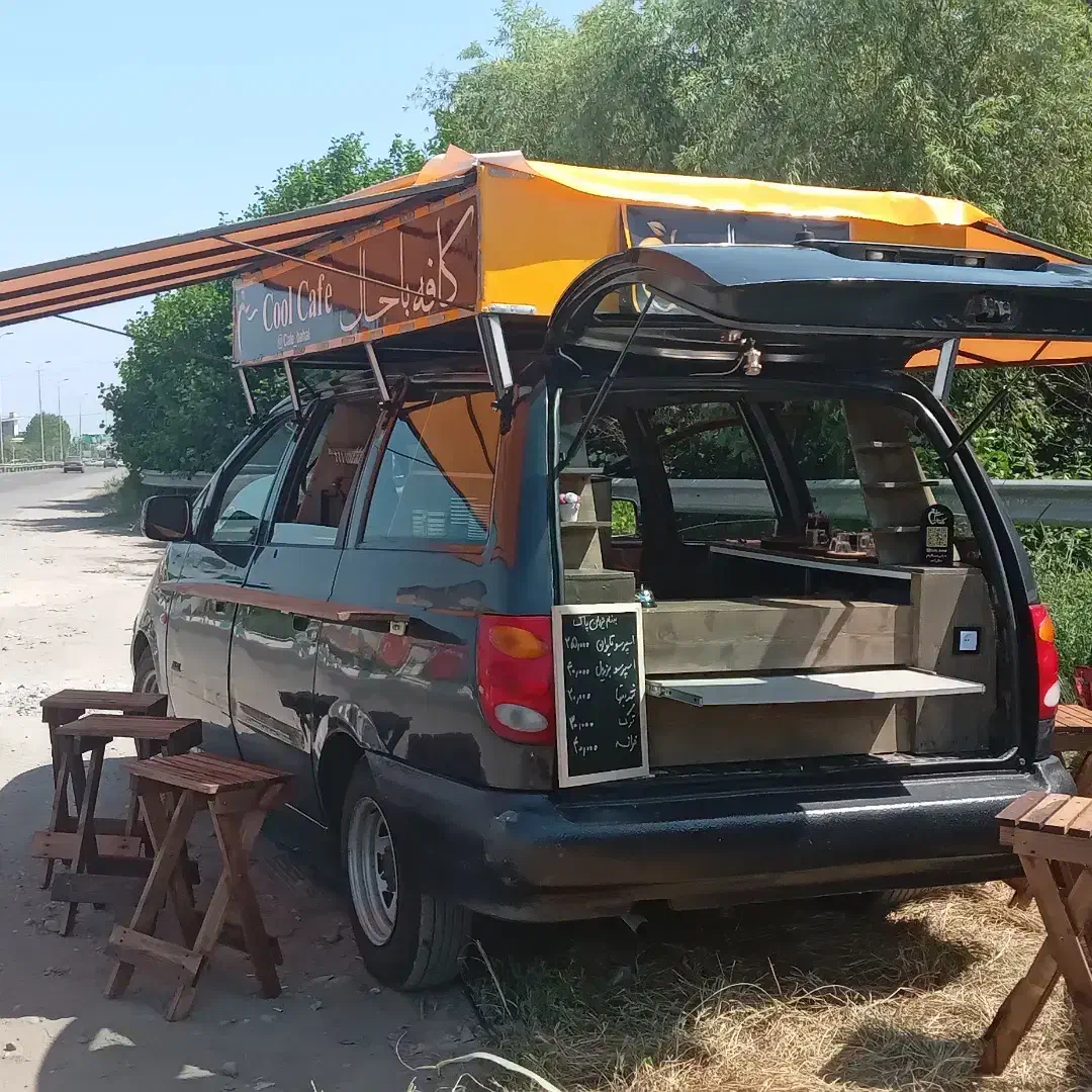 ماشین کاروان.(کافه سیار)|کافی‌شاپ و رستوران|تنکابن, |دیوار