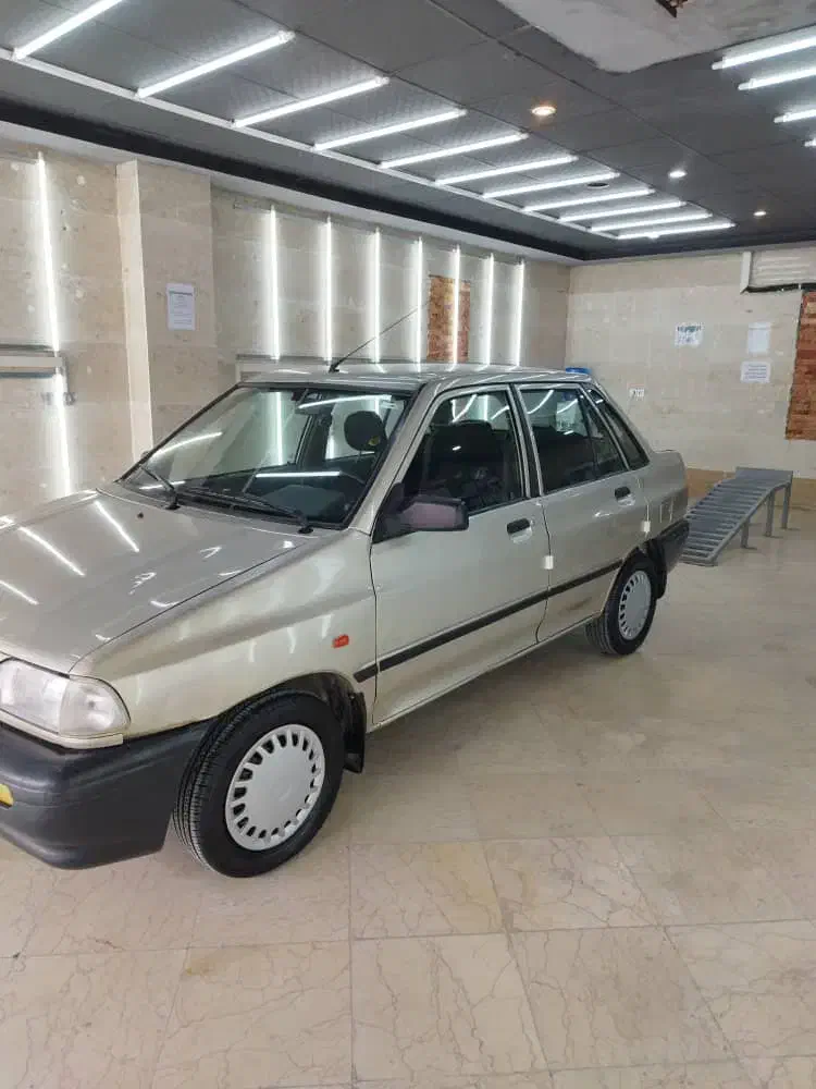 پراید مدل۸۸رنگ بژ شاسی پلم امیدیه|خودرو سواری و وانت|امیدیه, |دیوار