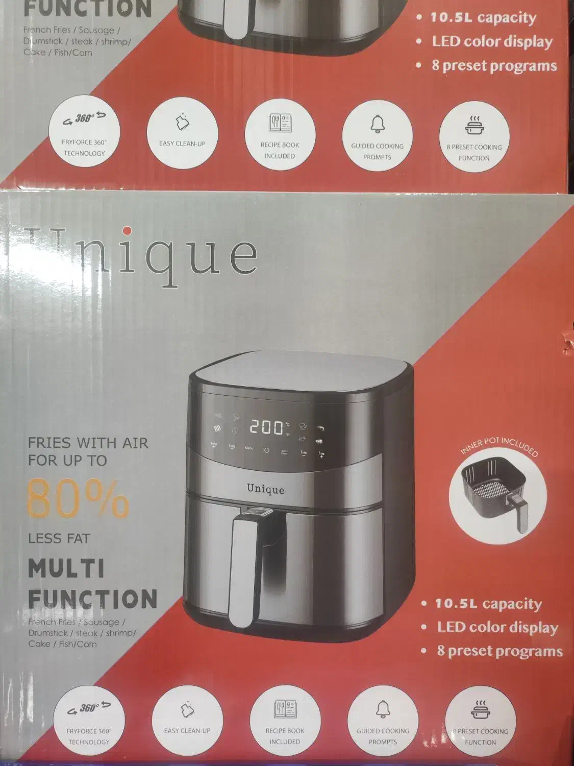 سرخ کن بدون روغن Unique|اجاق گاز و لوازم برقی پخت‌وپز|مشهد, مصلی (کارمندان اول)|دیوار